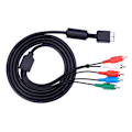 Pikkukuva 5 / 5: AV Multi Out -komponenttivideo-/audiokaapeli Sony Playstation PS2 PS3 -laitteille