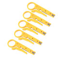 Miniatyrbild 4 av 5: 5 st Mini-kabelavbitare Bärbar Hållbar Nätverkskabelavbitare för CAT5 CAT5e CAT6 Datakabel 3D-skrivare PTFE-rör
