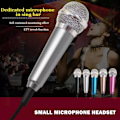 Miniatyrbild 3 av 5: Microfono Portatil Compacto Compatible con Smartphone para Voces e Instrumentos