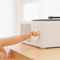 Pikkukuva 5 / 5: Bluetooth-kaiutin Retro Bluetooth-levysoitin Langaton musiikki Minikaiutin