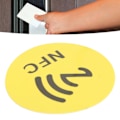 Miniatyrbillede 1 af 8: 20 stk. NFC-klistermærker 125KHz Anti-interferens ID-telefon NFC-klistermærke til adgangskontrol Hjemmehjælper Gul