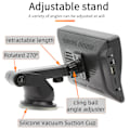 Miniatyrbillede 6 af 8: Bil MP5-afspiller 7 tommer touchskærm multimedieafspiller multifunktionel bilstereo med solskærm LED bakkamera