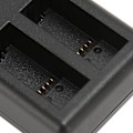 Pikkukuva 5 / 8: Kamerakakun latauslaite Type C USB, kaksikanavainen kamerakakun latauslaite merkkivalolla urheilukameroille