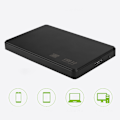 Miniatyrbillede 4 af 5: 2,5 tommer SATA USB 3.0 mobil harddiskdrev ekstern kabinet HDD SSD kasse