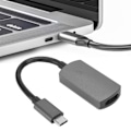 Miniatyrbillede 1 af 8: Type C til HD Multimedia Interface Adapter 4K 30Hz Plug and Play Type C Docking Station til Mobiltelefoner Computere Grå