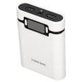 Miniatyrbillede 5 af 5: DIY Mobil 18650 Batteri Oplader Powerbank 4 Batterier Kapacitetsboks Mikro Indgang 2 Vejs Opladning med LCD-skærm