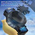 Pikkukuva 5 / 8: S1 Semiconductor Phone Cooler Cooling Fan RGB Streamer Mobile Phone Radiator for Playing Games Watching Videos Black