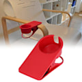 Miniatyrbillede 1 af 8: Drikkekopholder Stativ Klemme Stor Plast Skrivebord Side Klip til Computer Spil Bord