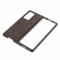 Miniatyrbilde 4 av 5: Mobiltelefon Lær Etui Deksel for Samsung Galaxy Z Fold 2 Beskyttende Deksel AntiFall Etui(Grønn )