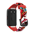 Miniatyrbilde 3 av 5: Reservedeler Rem for Huawei Band 6 for Honor Band 6 Vanntett Silikon Armbånd Myk Håndleddsstropp
