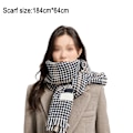 Miniatyrbillede 2 af 5: Tartan Plaid Tæppe Chunky Vinter/Efterår Varm Halstørklæde Store Tartan Halstørklæder