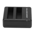 Miniatyrbillede 5 af 5: Til AHDBT401 Batteri Dobbelt Oplader Bærbar Sikker 1600mAh Batteri og 2 Slots USB Oplader