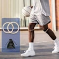 Miniatyrbild 4 av 5: 2 st knäskydd, fjädrande knäskydd, atletiskt stöd, bandage för basket, löpning, hopp