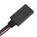 Miniatyrbillede 4 af 8: Bluetooth 5.0 Stereo Musik Afspiller AUX Adapter Kabel med Mikrofon Udskiftning til Pioneer Radio IPBUS