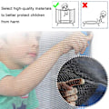 Miniatyrbild 8 av 8: Allsidigt Skydd, 183 cm Diameter, Väderbeständigt Trampolinskyddsnät i Polyeten med Justerbara Remmar, Dragkedja & Spänne För Säkerhet