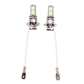 Pikkukuva 1 / 4: 9SMD, 2x H3 5050 Valkoinen 9 SMD LED Xenon DC12V Auton Sumuvalo
