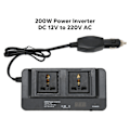 Miniatyrbillede 7 af 8: 200W Power Inverter DC 12V til 220V AC med 2.1A 4 Port USB Multi Beskyttelse Universal til Køretøjer