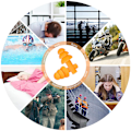 Miniatyrbild 6 av 7: Öronskydd för simning &amp; sömn, brusreducerande öronproppar, återanvändbara mjuka silikon vattentäta öronproppar med ergonomisk design och förvaring