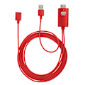 Miniatyrbillede 2 af 2: Universal HDMI 1080P Adapterkabel Telefon til TV Datakabel til Android/IOS Smartphone