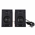 Miniatyrbilde 2 av 5: Paird 3in Heavy Bass datamaskiner høyttalere HiFi lyd datamaskin subwoofer