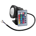 Miniatyrbillede 3 af 5: RGB LED undervandslys Vandtæt Multifarvet til udendørs havebelysning AC85-265V (sort)