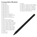 Miniatyrbild 5 av 5: MPP2.0 Magnetisk stylus med 4096 trycknivå för HP för ENVY 17 för ENVY X360 Pavilion X360 för Spectre X360 för ASUS
