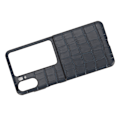 Miniatyrbild 6 av 8: Äkta läderfodral hopfällbart mobilskyddsskal för Oppo Find N2 Flip Blå