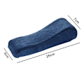 Miniatyrbillede 5 af 5: 1 par Memory Foam Arm Rest Kontorstol Armlæns Puder og Forhøjet Skrå Armlæn - Universal Pudebetræk til Armlæn og Albuelindring