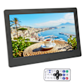 Miniatyrbild 5 av 5: Digital fotoram HD 10,1 tum 1024x600 LCD-skärm Smart elektronisk fotoram med fjärrkontroll 110‑240V