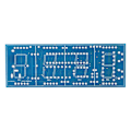 Miniatyrbild 3 av 5: 4-siffrig DIY Digital LED-klockkit Automatisk visningstid/temperatur Elektronisk DIY-kit Klocka - Röd