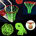 Miniatyrbild 1 av 5: Basketnät som lyser i mörkret, nattljus korg nät Heavy Duty ersättning utomhus lysande tjock solenergi alla väder bärbar standardstorlek