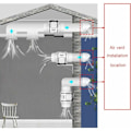 Miniatyrbild 4 av 5: Skyddande fint nät, speciellt halvklotformat skydd för väderbeständighet, rostfria takfotsventiler, ventilationsskydd, hållbart 304 rostfritt stål