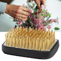 Pikkukuva 5 / 5: Neliömäinen kukka-asetelma Pin Ikebana Kenzan Kukka-asetelma Kiinteä Asetteluväline