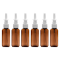 Miniatyrbild 1 av 4: 6 st 50 ml Färgad Plast Sprayflaska, Kosmetisk Liten Plast brown