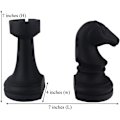 Miniatyrbild 3 av 5: US Chess Federation Standard Dekorativa Bokstöd, Skräddarsydd Design för Hem och Kontor (Perfekt Storlek)