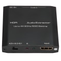 Miniatyrbilde 3 av 5: HDR HD Multimedia Interface Lyduttrekker Støtte 4K 60Hz EDID Innstillingskonverter for HDCP Digital DTS 5.1 PCM