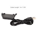 Miniatyrbilde 4 av 5: Smartklokke ladekabel 1M hurtiglading flere beskyttelse anti-interferens 5V1A ladekabel for S2 S4 klokke