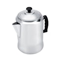 Miniatyrbillede 3 af 5: Kaffeperkolator i aluminiumlegering med låg til komfur