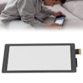 Miniatyrbild 1 av 8: Pekskärmglas för Switch Lite Ersättning Framre Yttre Panel Digitizer Pekskärmglas för Switch Lite Konsol Svart