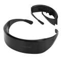 Miniatyrbillede 5 af 5: Sorte LED-lysende briller APP-styring USB-opladning Multi-farve G