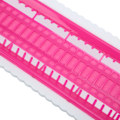 Miniatyrbilde 4 av 8: 50 Posisjoner Floss Organizer Forhindre Knuter Bærbar Floss Organizer Korssting med 4 Utskiftbare Papir for Klassifisering Rose Red