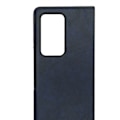 Miniatyrbild 4 av 8: Mobilt telefonfodral i läder för Samsung Galaxy Z Fold 2 skyddande fodral AntiFall-fodral (blå)