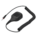 Miniatyrbild 3 av 5: Handhållen mikrofon för walkie-talkie IP54 vattentät spole kabel högtalare mikrofon för ICOM M33/M25