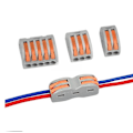 Miniatyrbild 3 av 5: Spakmutter Kopplingsplint, Återanvändbar med Utrymmesbesparande Design för Enkel Användning, Kompakta Kopplingsplintar som Erbjuder Hög Säkerhet och Flerledare
