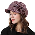 Miniatyrbillede 4 af 5: Damer Beret Newsboy Hat Fransk Stil Cap Klassisk Efterår Forår