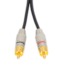 Miniatyrbilde 3 av 5: Audiokabel 2RCA hann til 2RCA hann lydkabel med aluminiumlegering kontakt for Xbox 360