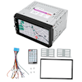 Miniatyrbild 5 av 8: 6,95-tums bilmultimediaspelare Anpassad equalizer LCD-pekskärm Röstassistent Dubbla kameror Bil-DVD-spelare för Android