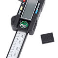 Miniatyrbillede 3 af 5: 150mm Sort Elektronisk LCD-Display Vernier Caliper Lineal Gauge Skrivemåleværktøjer