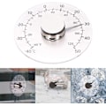 Miniatyrbillede 1 af 5: Væg- og vinduestermometer, udendørs indendørs transparent