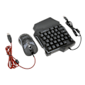 Miniatyrbilde 2 av 5: 4 i 1 mobilspillkombinasjonspakke Bluetooth mobilspillkontroller spilltastatur musekonverter for Android for IOS